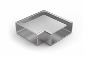 60x25 Önden Kanallı Dirsek 90°